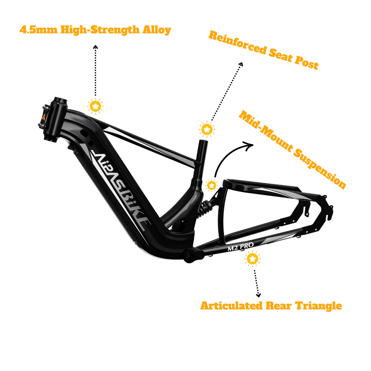 Aipas® M2 Pro Xterrain Ebike
