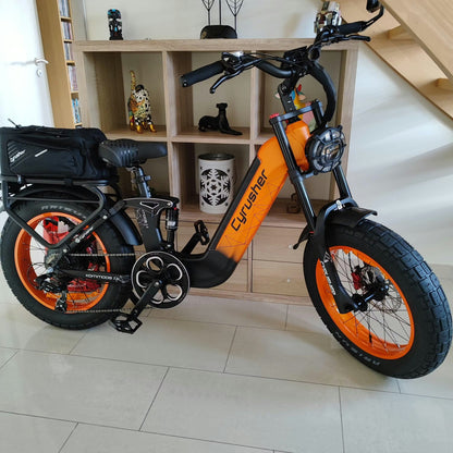 Electric Fat Tire Bike  – Urban &amp; Leisure Use