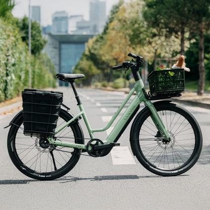 Electric City Bike 400W – Step-Through Frame
